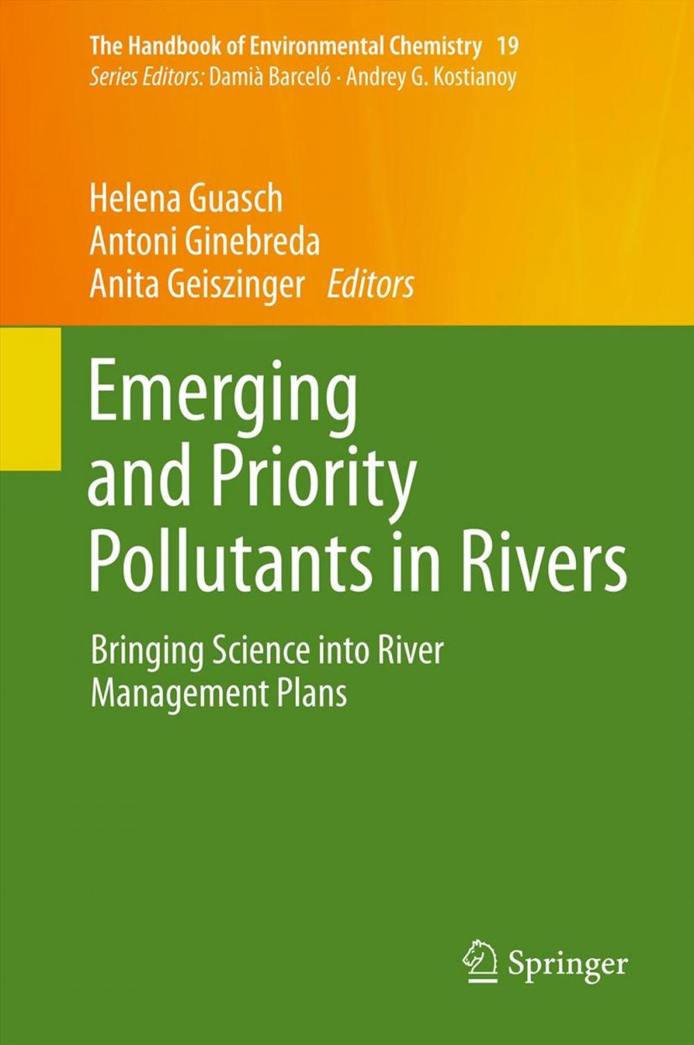 Big bigCover of Emerging and Priority Pollutants in Rivers