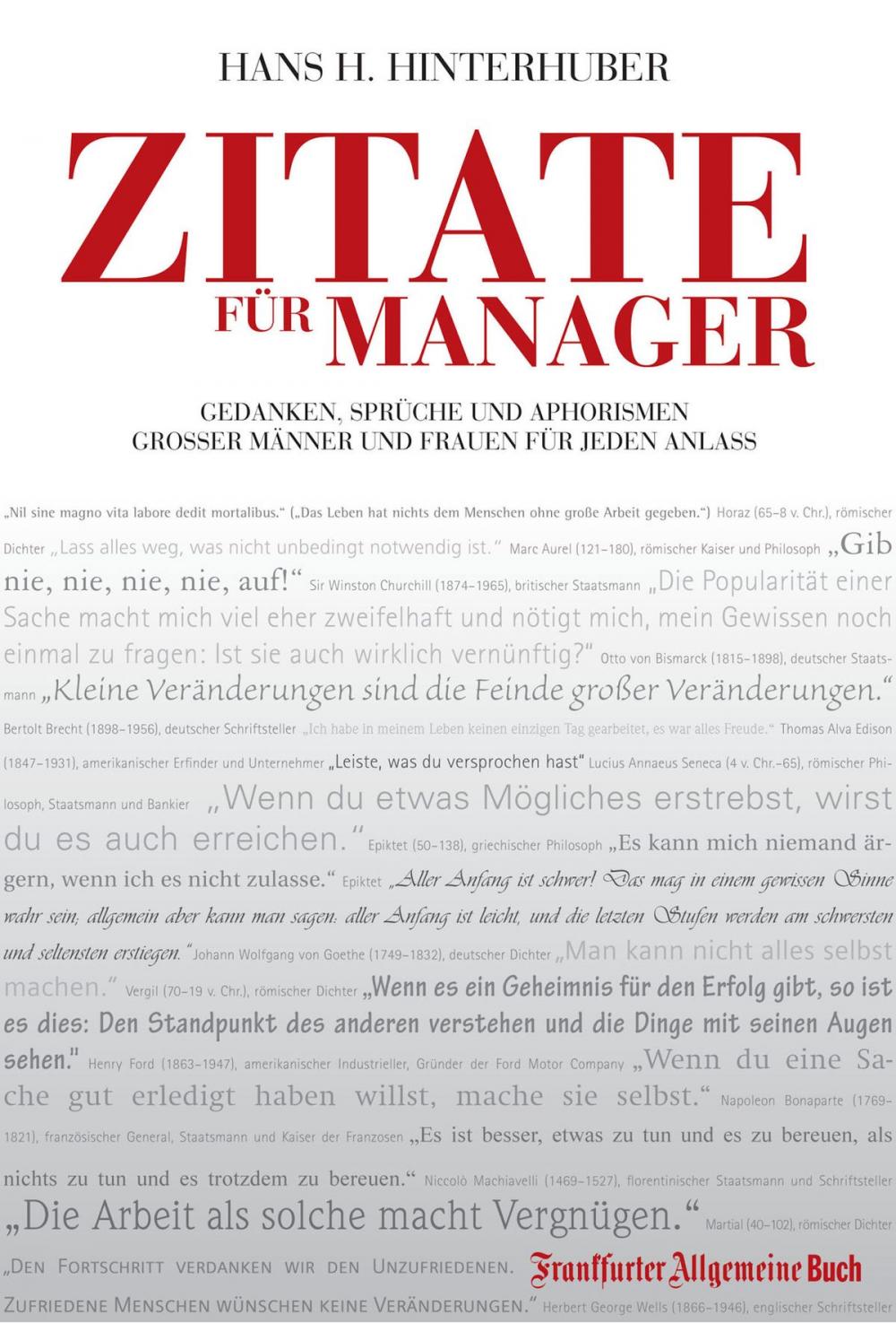 Big bigCover of Zitate für Manager