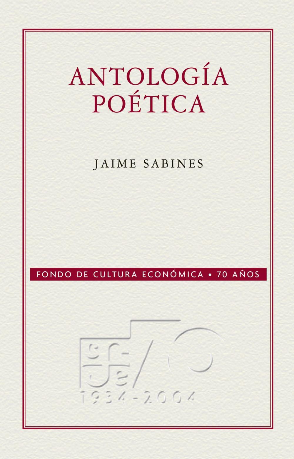 Big bigCover of Antología poética