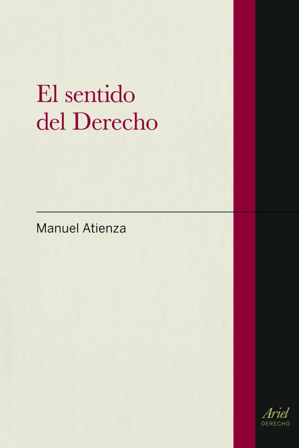 Big bigCover of El sentido del Derecho