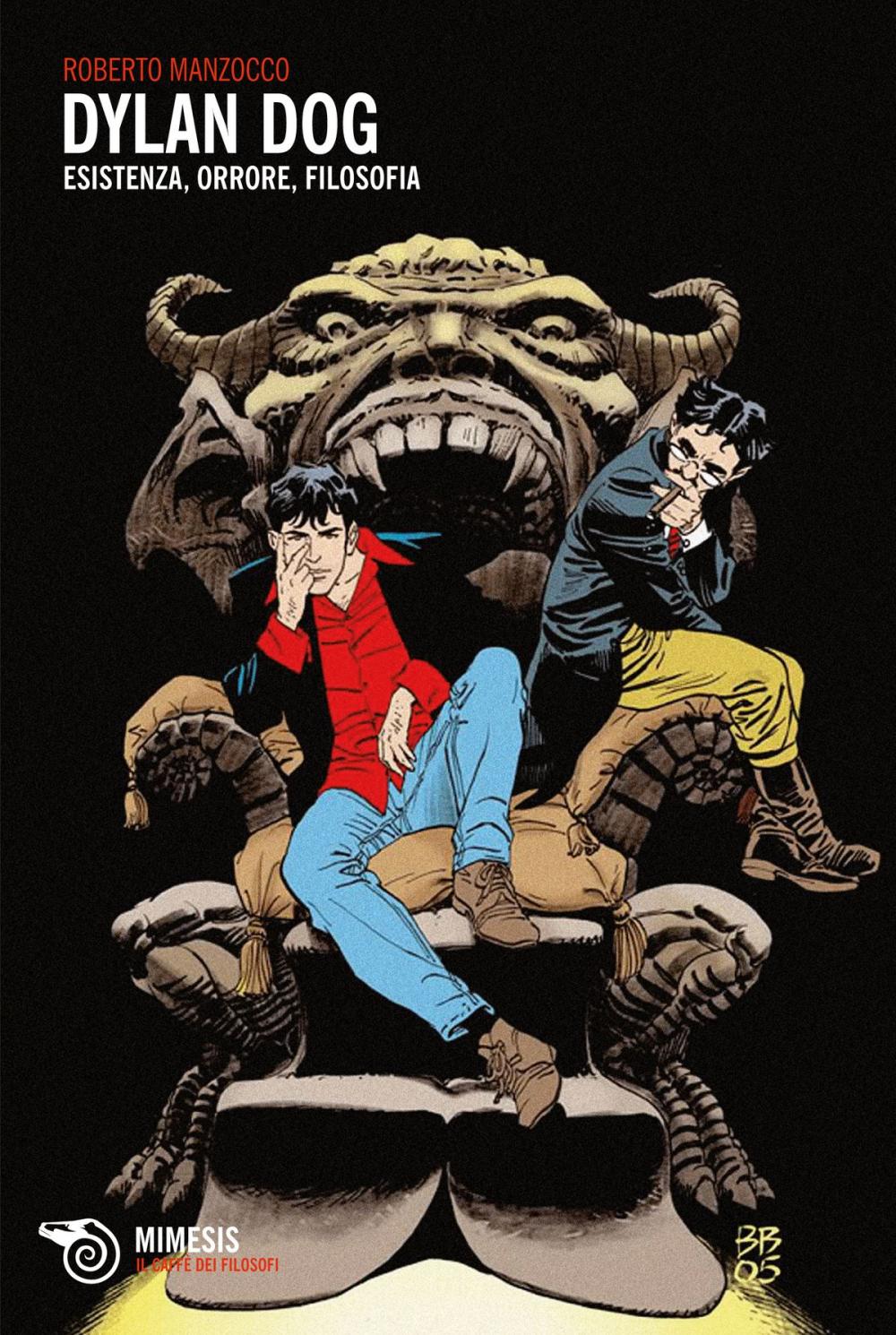 Big bigCover of Dylan Dog: esistenza, orrore, filosofia