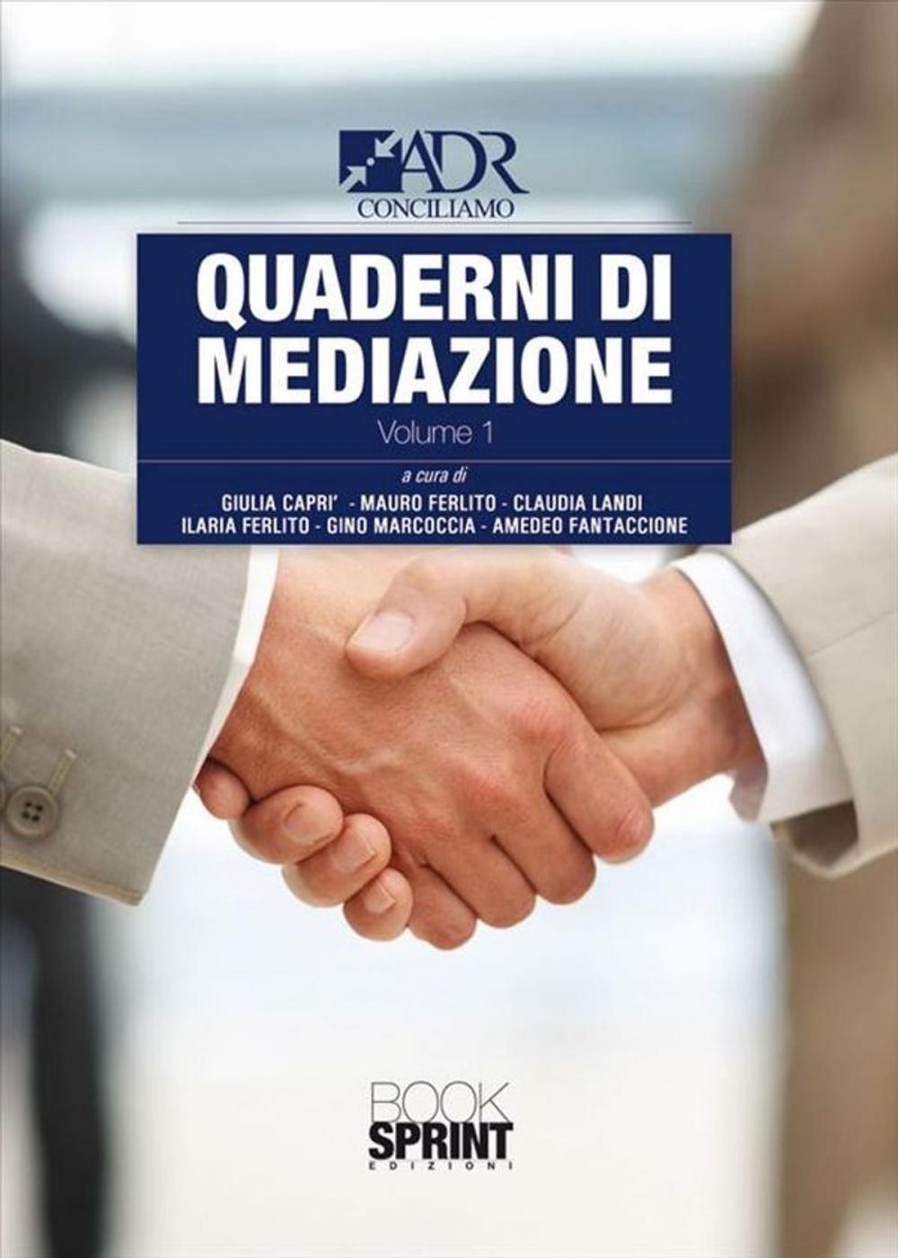 Big bigCover of Quaderni di mediazione - Volume Uno