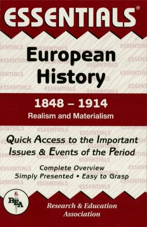 Cover of the book European History: 1848 to 1914 Essentials by F. Banu, J. Rosebush