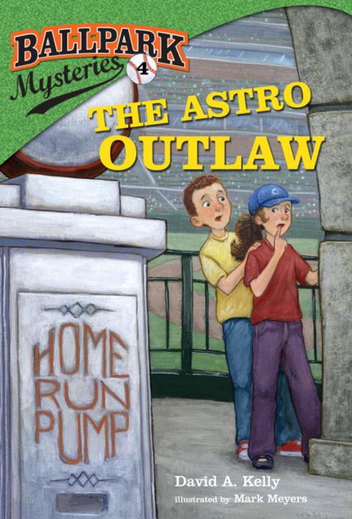 Cover of the book Ballpark Mysteries #4: The Astro Outlaw by David A. Kelly, Random House Children's Books