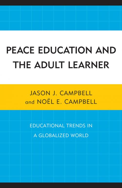 Cover of the book Peace Education and the Adult Learner by Jason J. Campbell, Noël E. Campbell, UPA