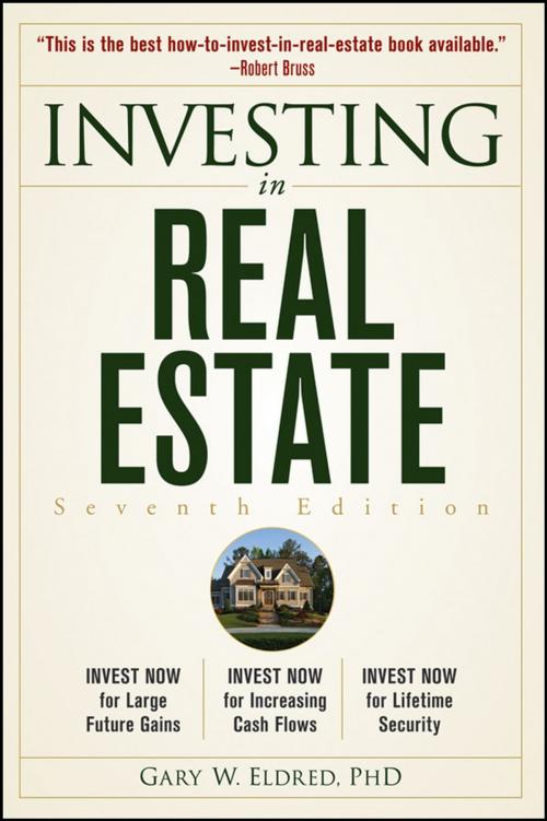 Cover of the book Investing in Real Estate by Gary W. Eldred, Wiley