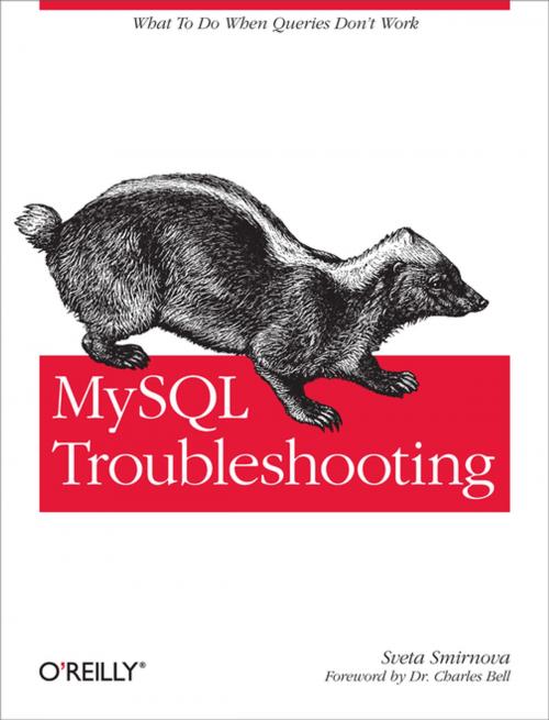 Cover of the book MySQL Troubleshooting by Sveta Smirnova, O'Reilly Media