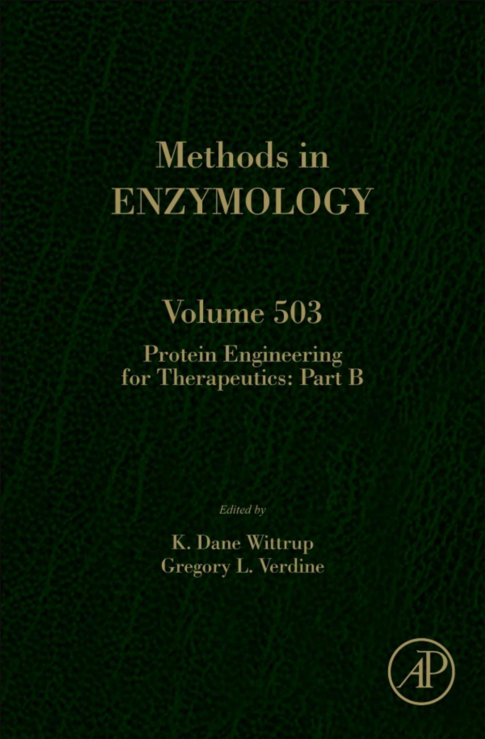 Big bigCover of Protein Engineering for Therapeutics, Part B