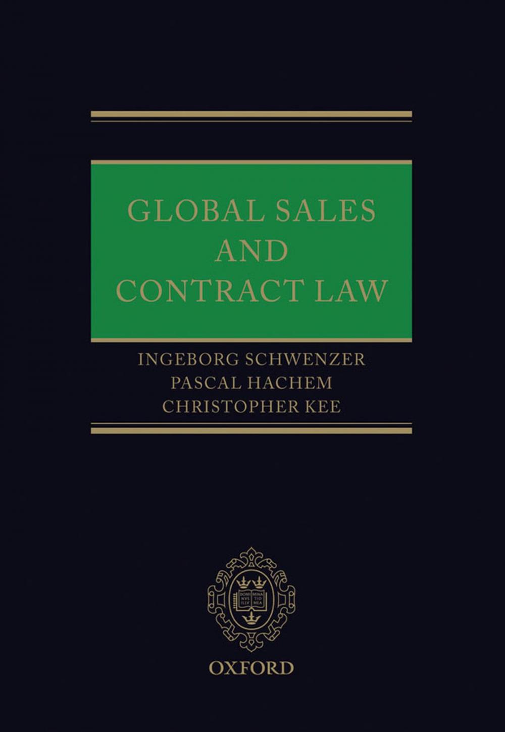 Big bigCover of Global Sales and Contract Law