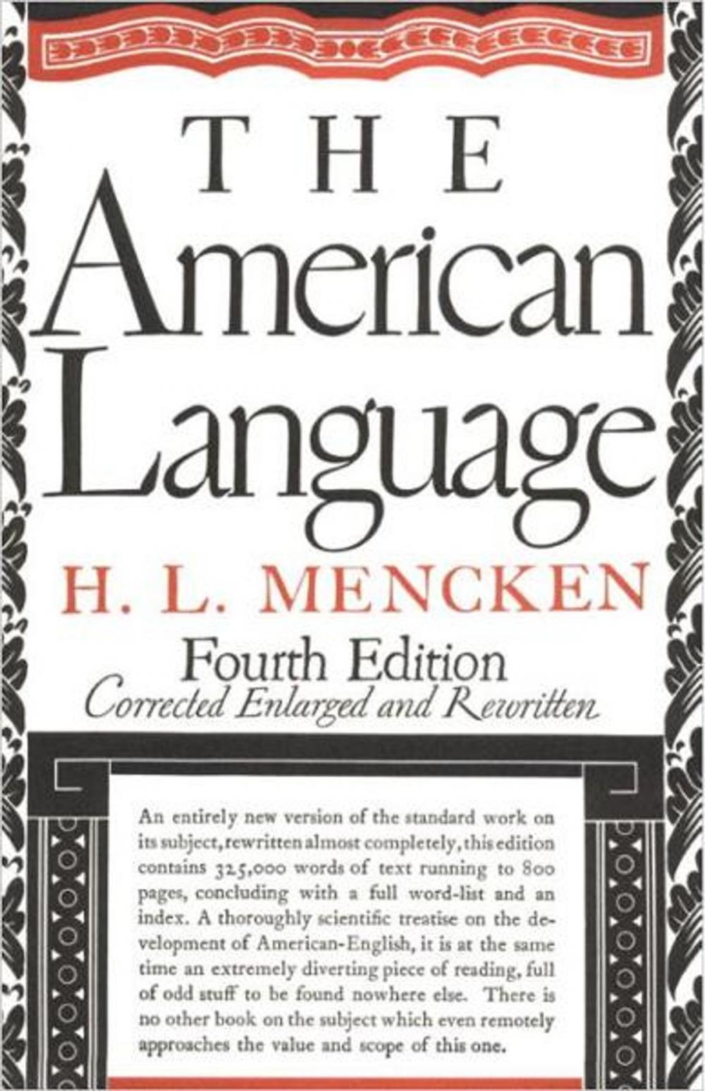 Big bigCover of American Language