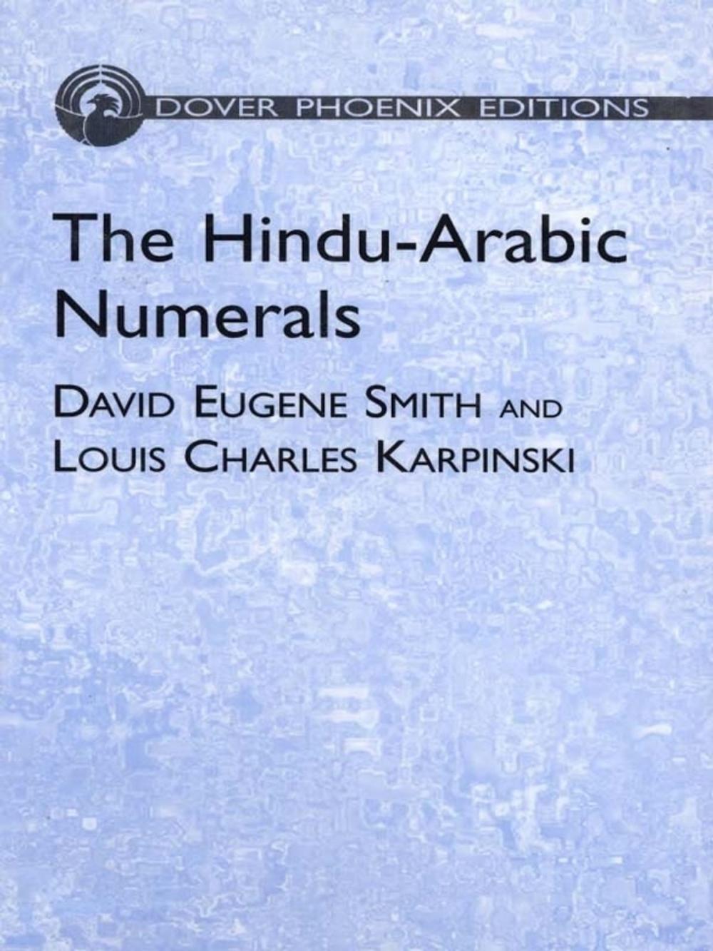 Big bigCover of The Hindu-Arabic Numerals