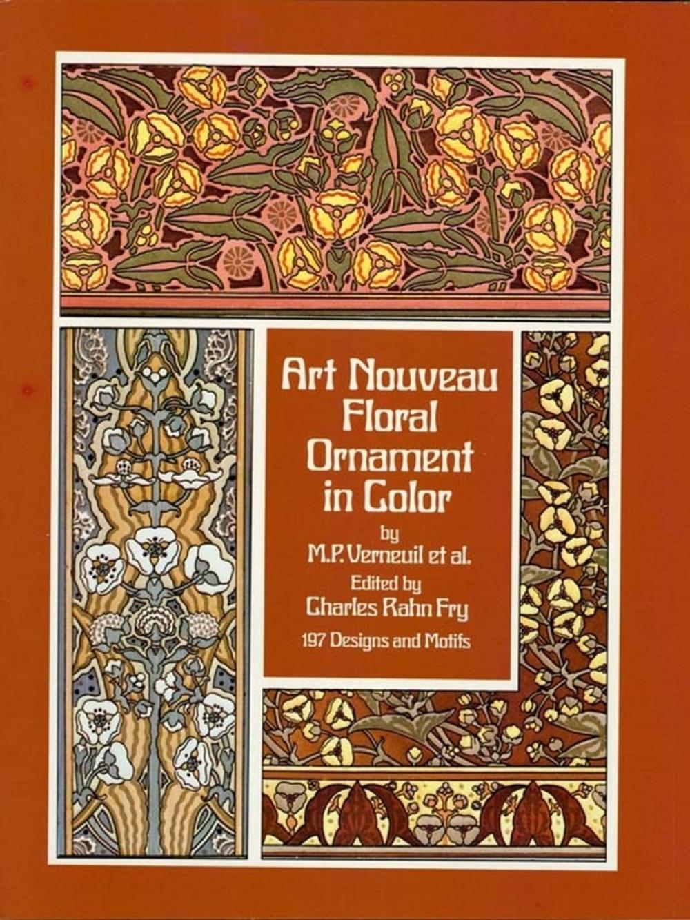 Big bigCover of Art Nouveau Floral Ornament in Color