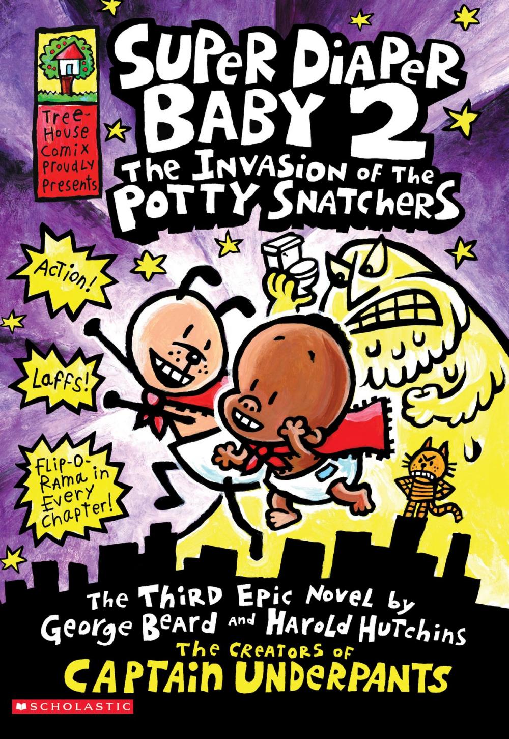 Big bigCover of Super Diaper Baby #2: The Invasion of the Potty Snatchers