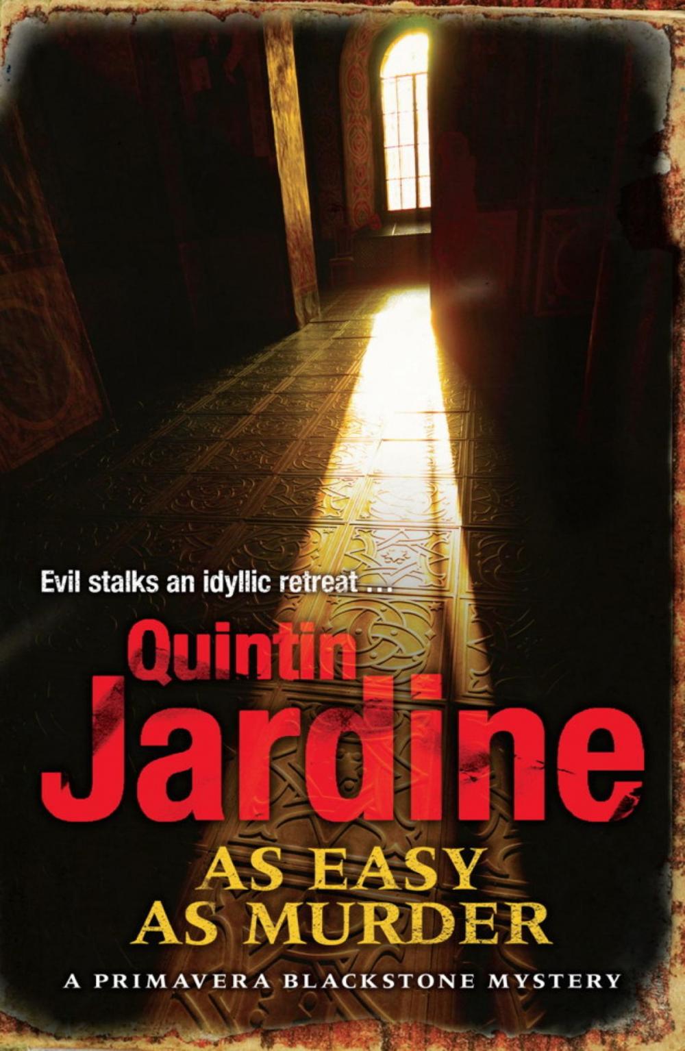 Big bigCover of As Easy as Murder (Primavera Blackstone series, Book 3)