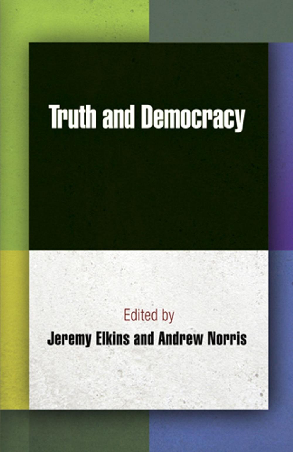 Big bigCover of Truth and Democracy