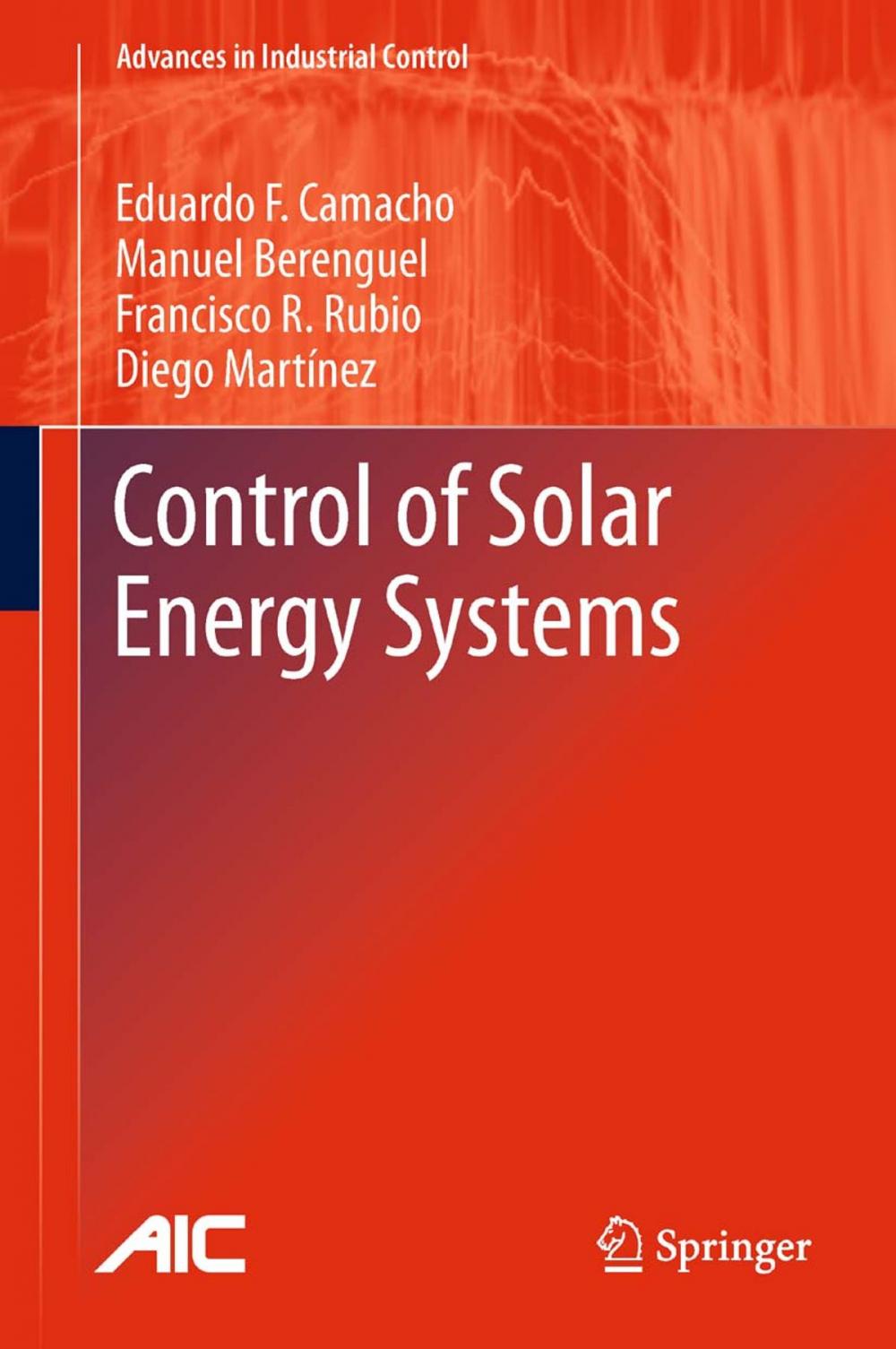 Big bigCover of Control of Solar Energy Systems