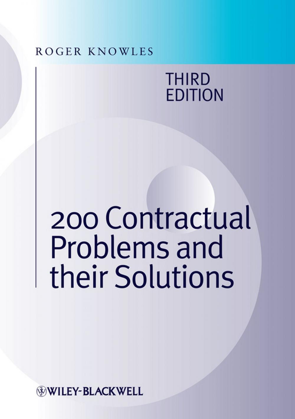 Big bigCover of 200 Contractual Problems and their Solutions