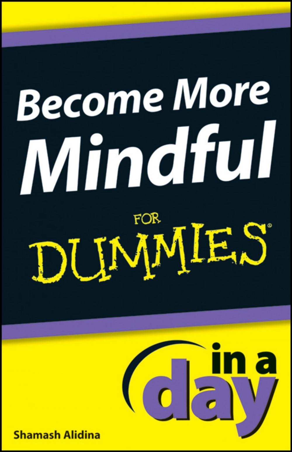 Big bigCover of Become More Mindful In A Day For Dummies