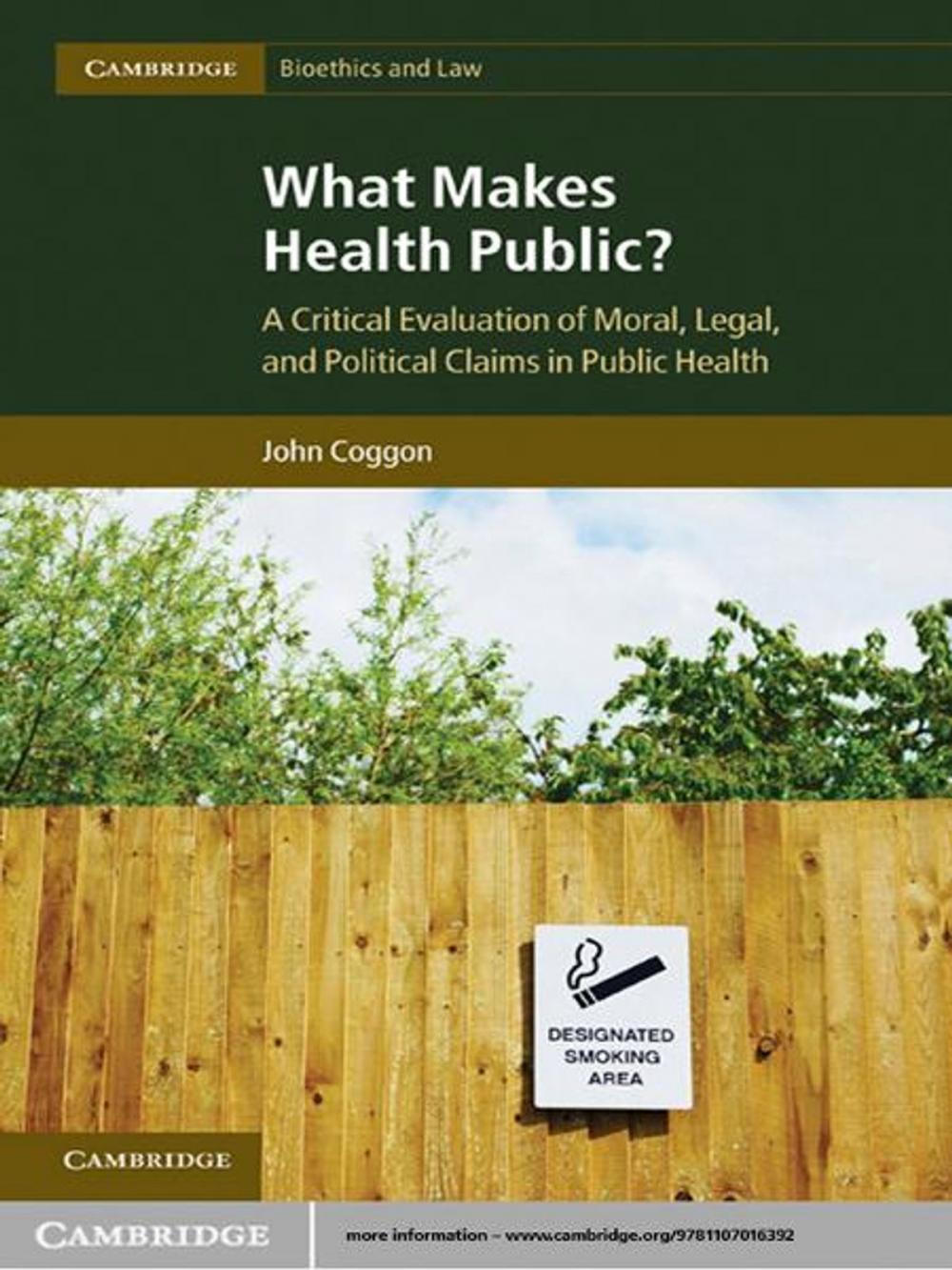 Big bigCover of What Makes Health Public?