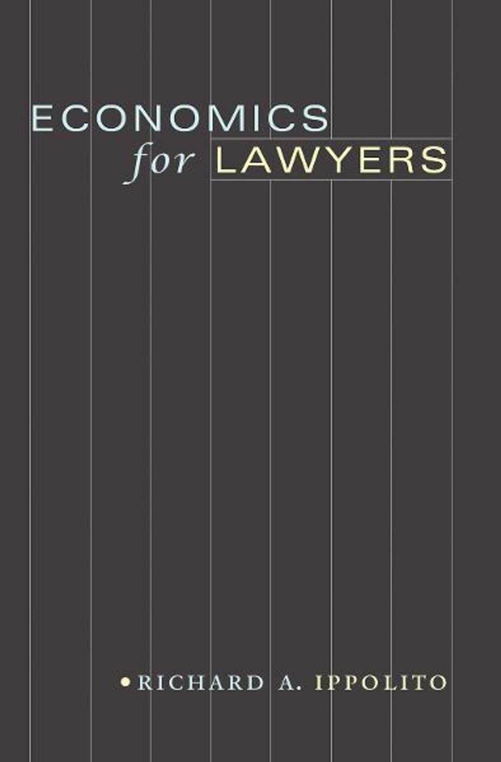 Big bigCover of Economics for Lawyers