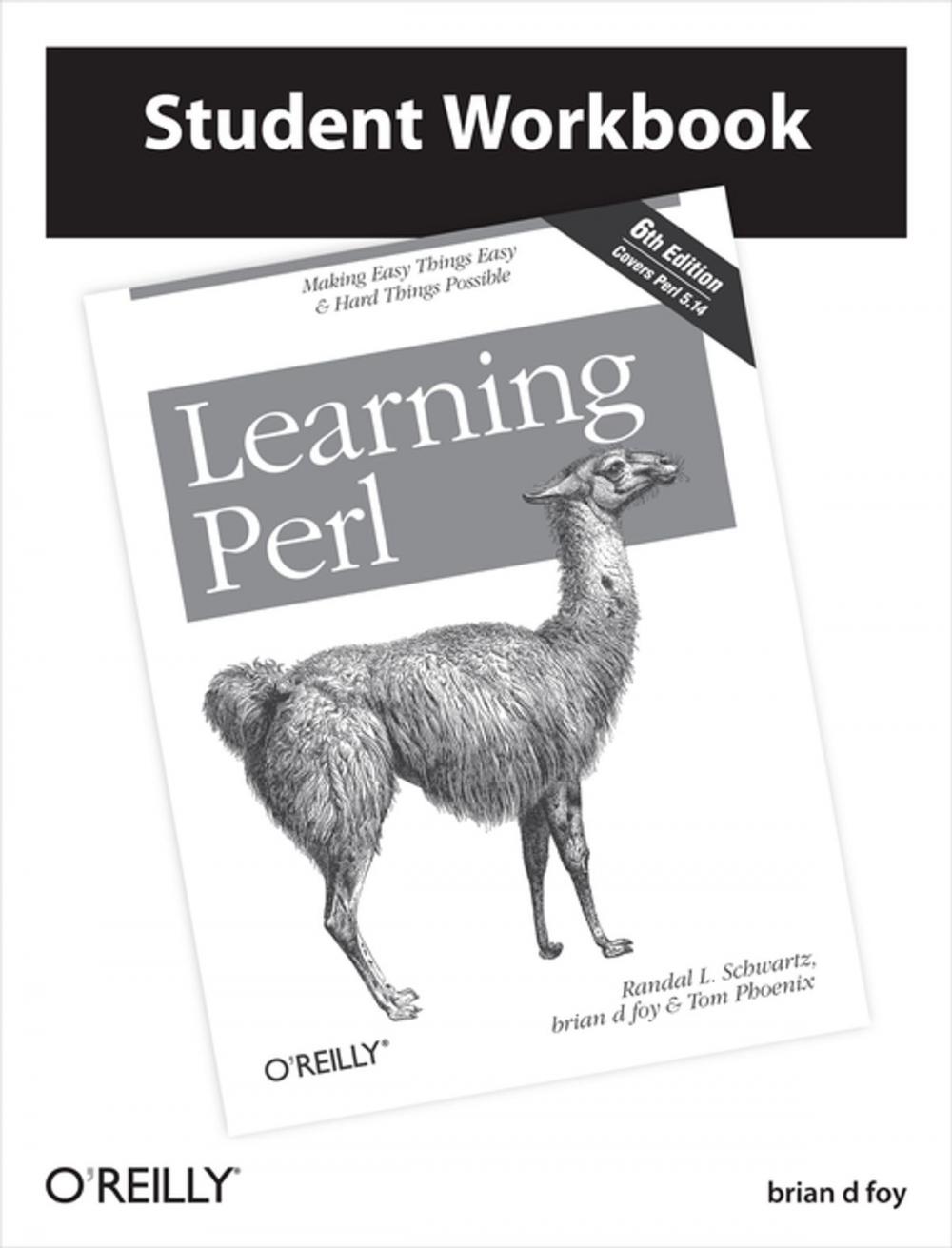 Big bigCover of Learning Perl Student Workbook