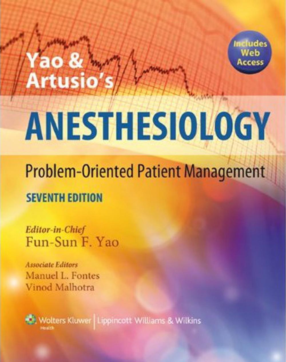 Big bigCover of Yao and Artusio's Anesthesiology