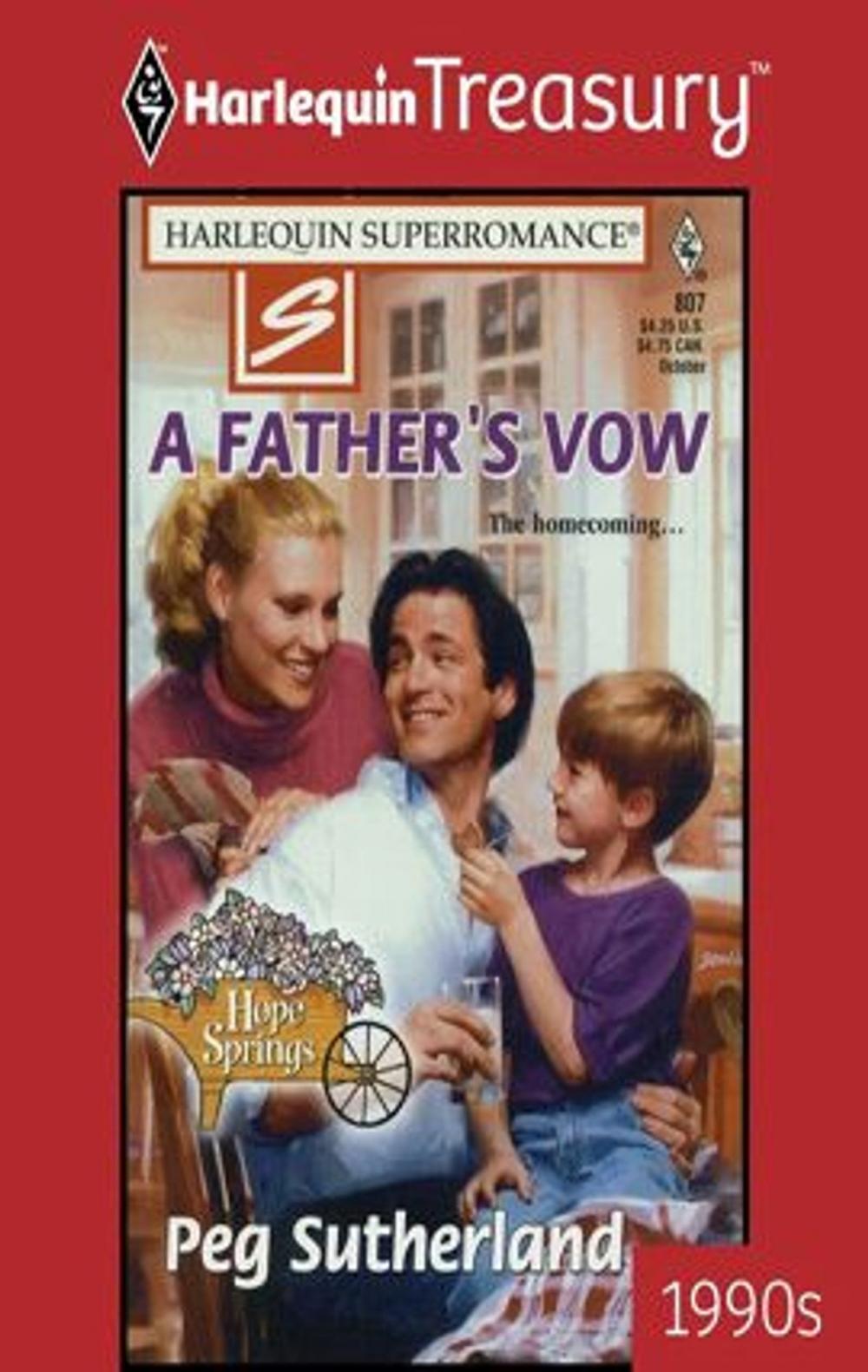 Big bigCover of A Father's Vow