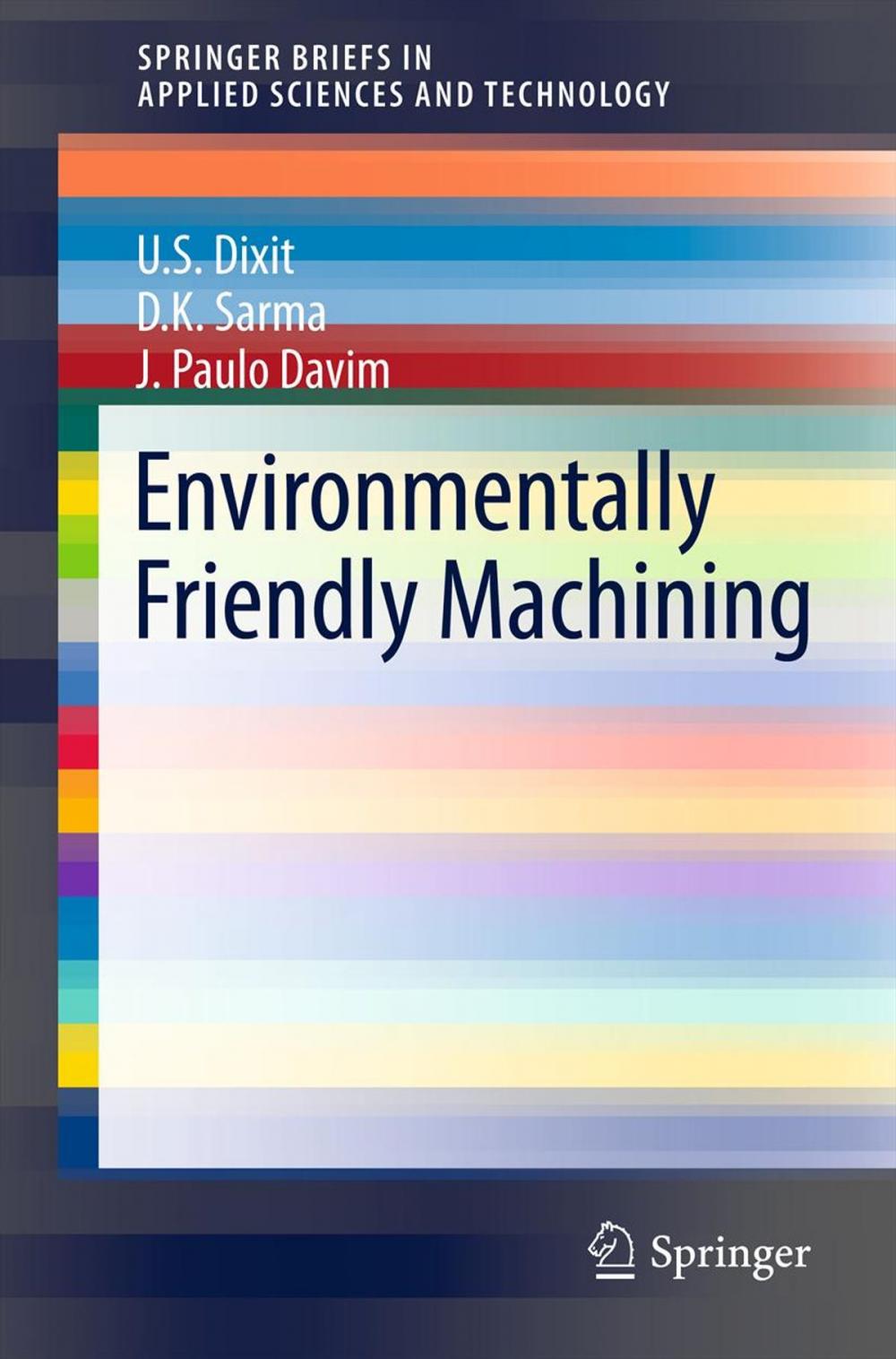 Big bigCover of Environmentally Friendly Machining