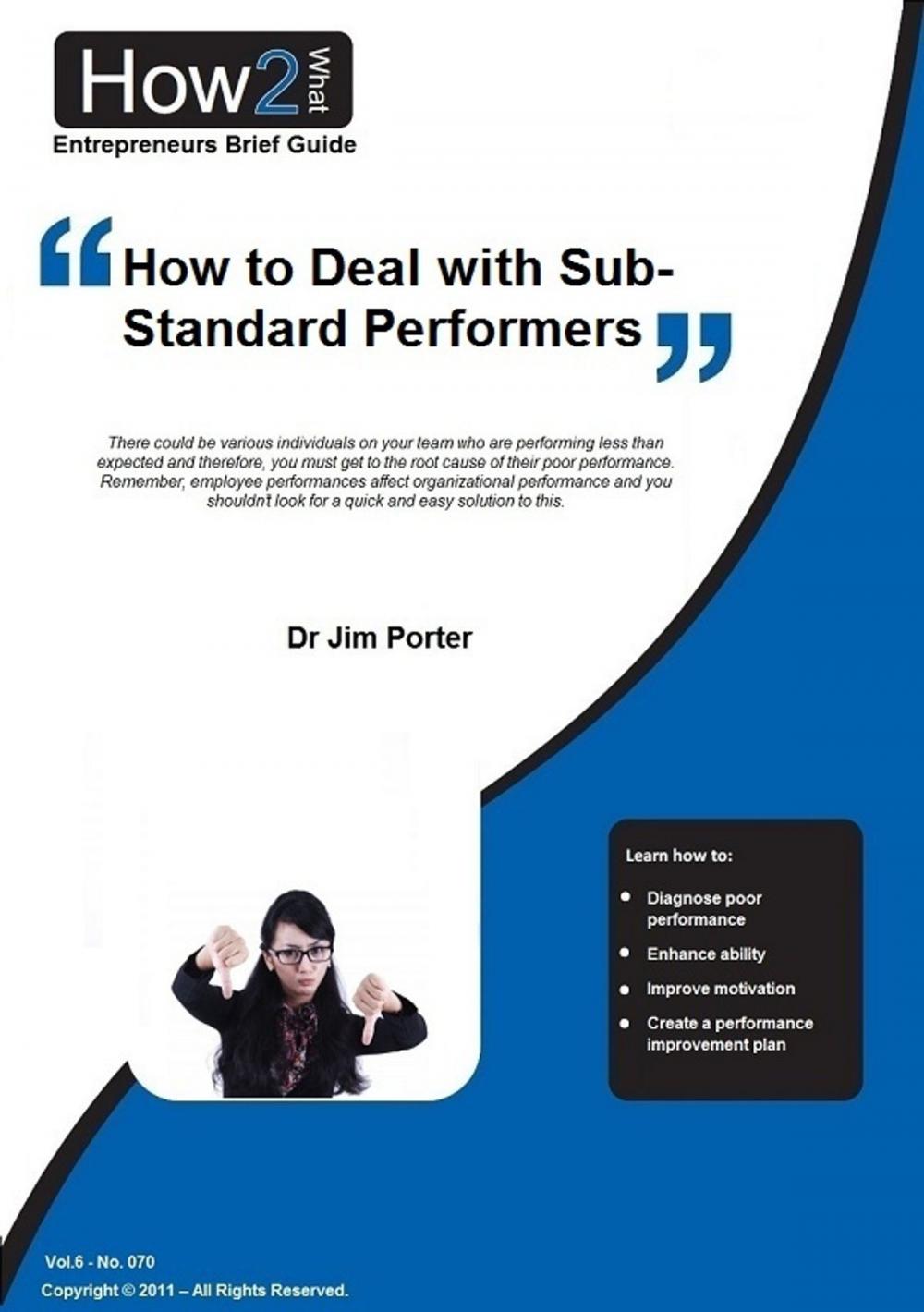 Big bigCover of How to Deal with Sub-Standard Performers