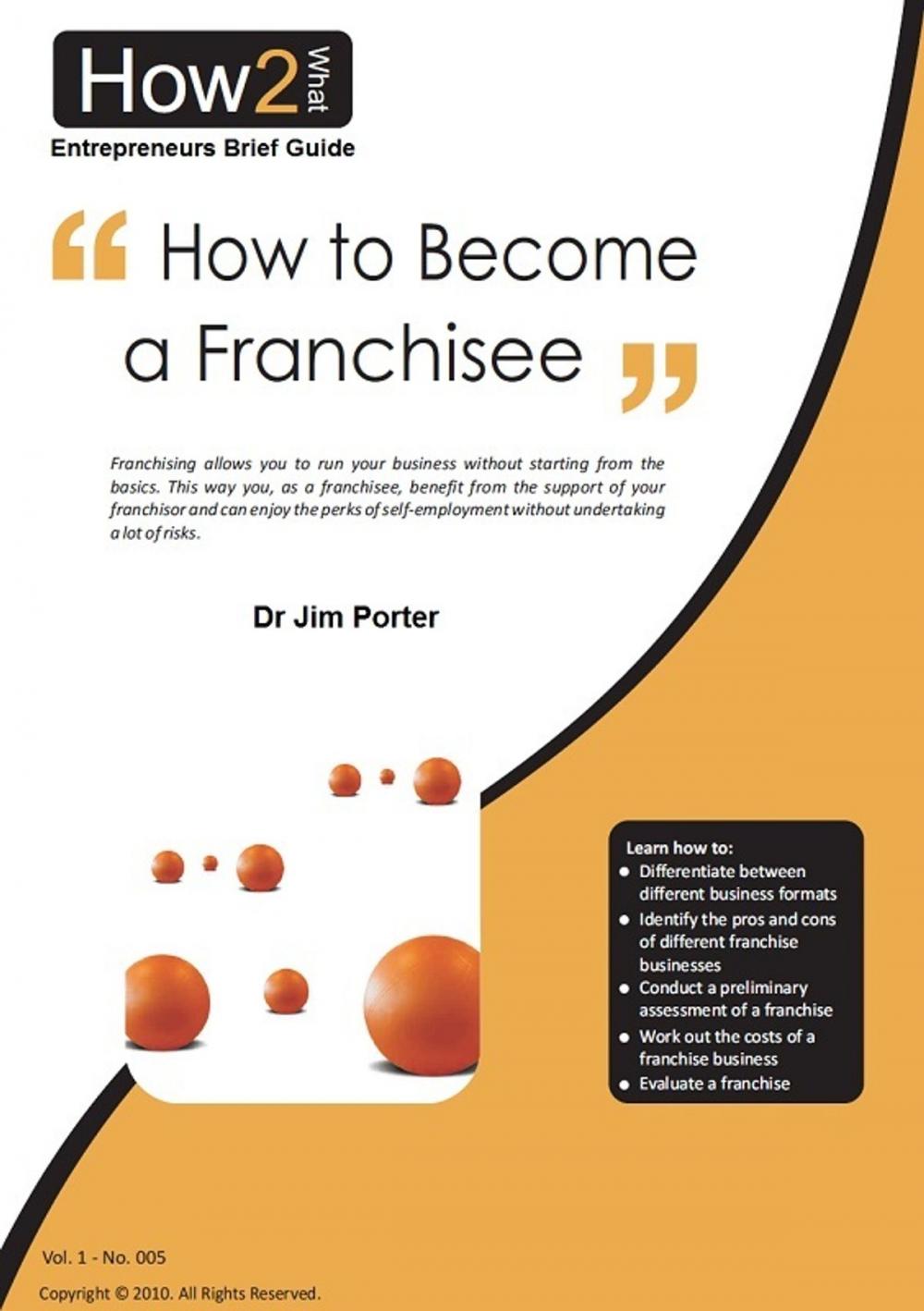 Big bigCover of How to Become a Franchisee