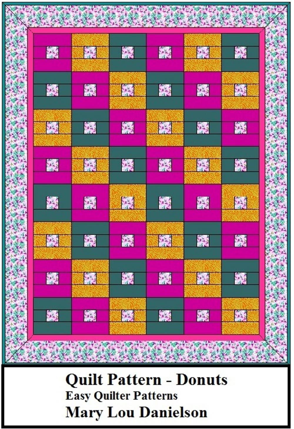 Big bigCover of Donuts: Quilt Pattern