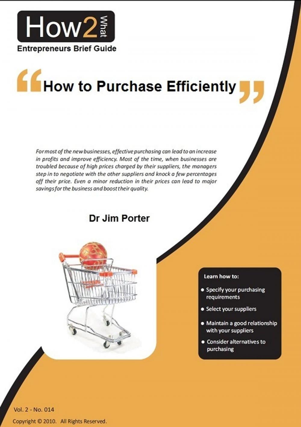 Big bigCover of How to Purchase Efficiently