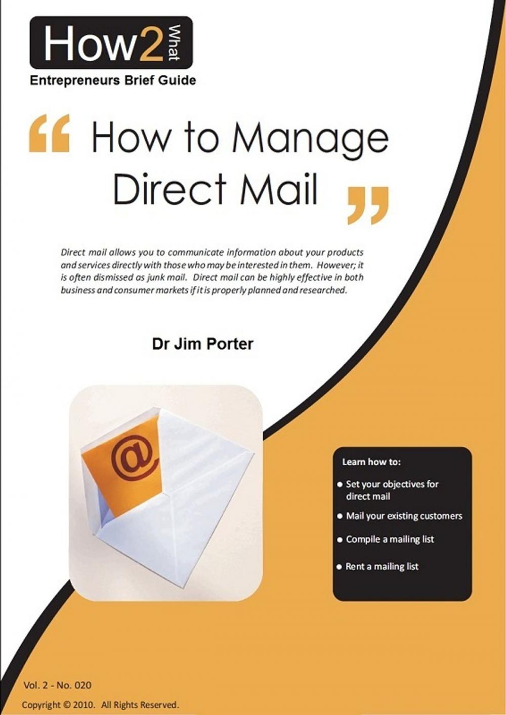 Big bigCover of How to Manage Direct Mail