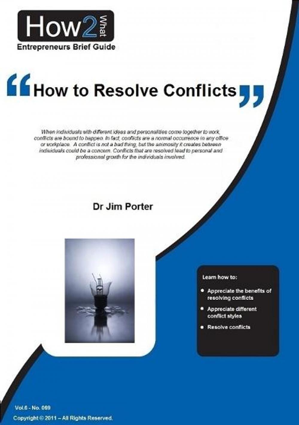 Big bigCover of How to Resolve Conflicts