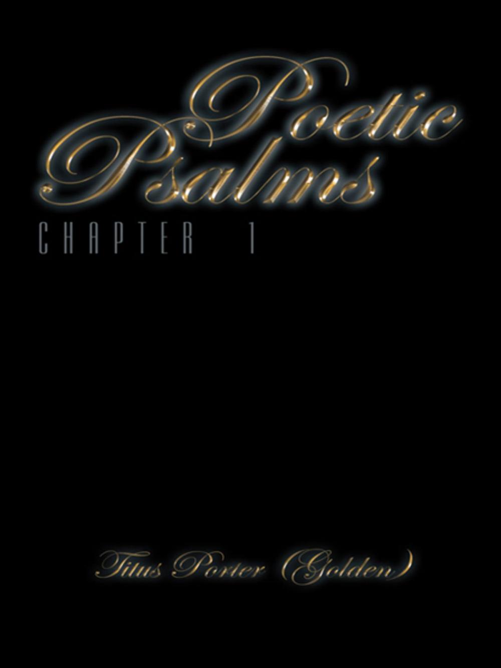 Big bigCover of Poetic Psalms