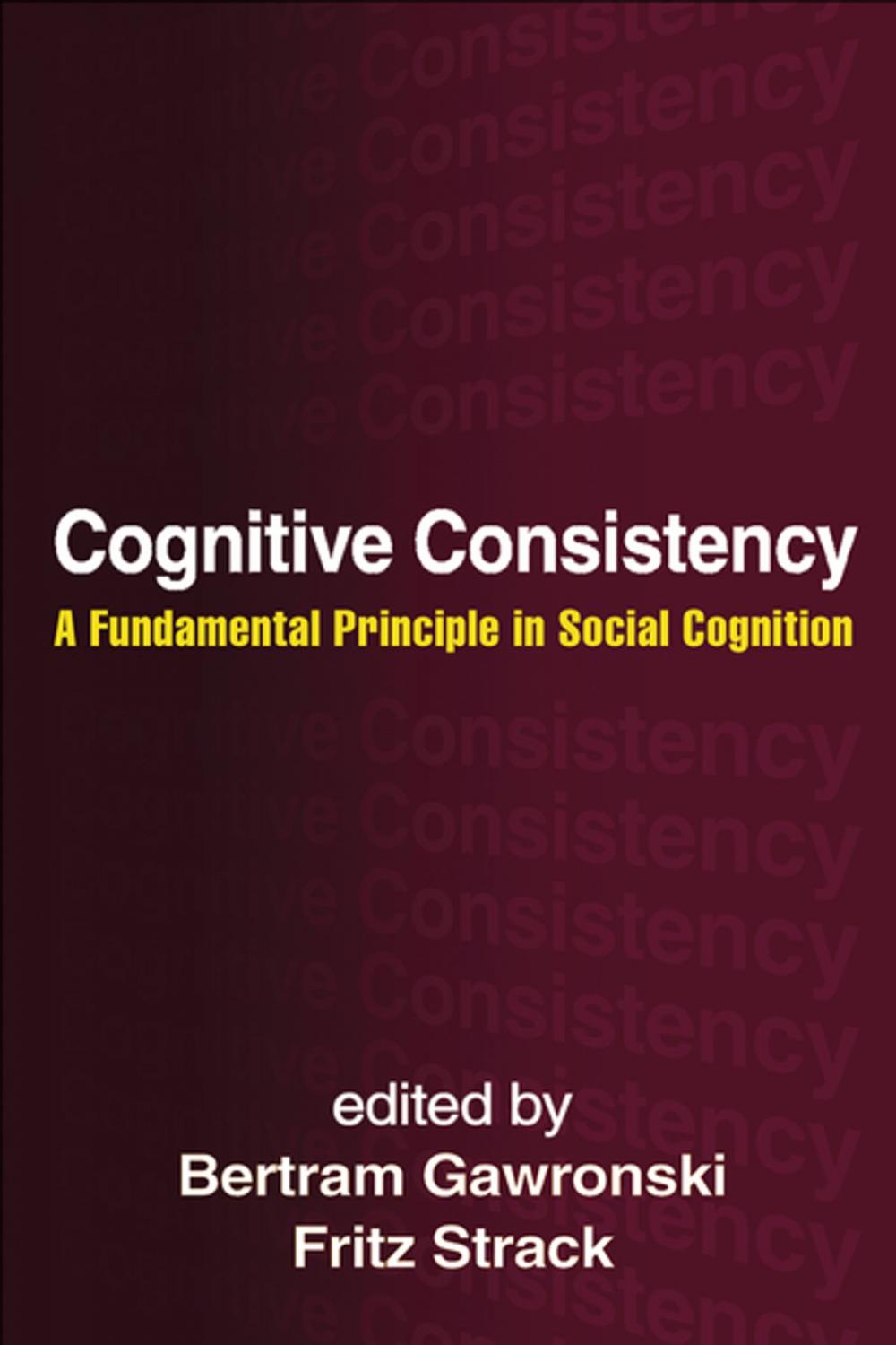 Big bigCover of Cognitive Consistency