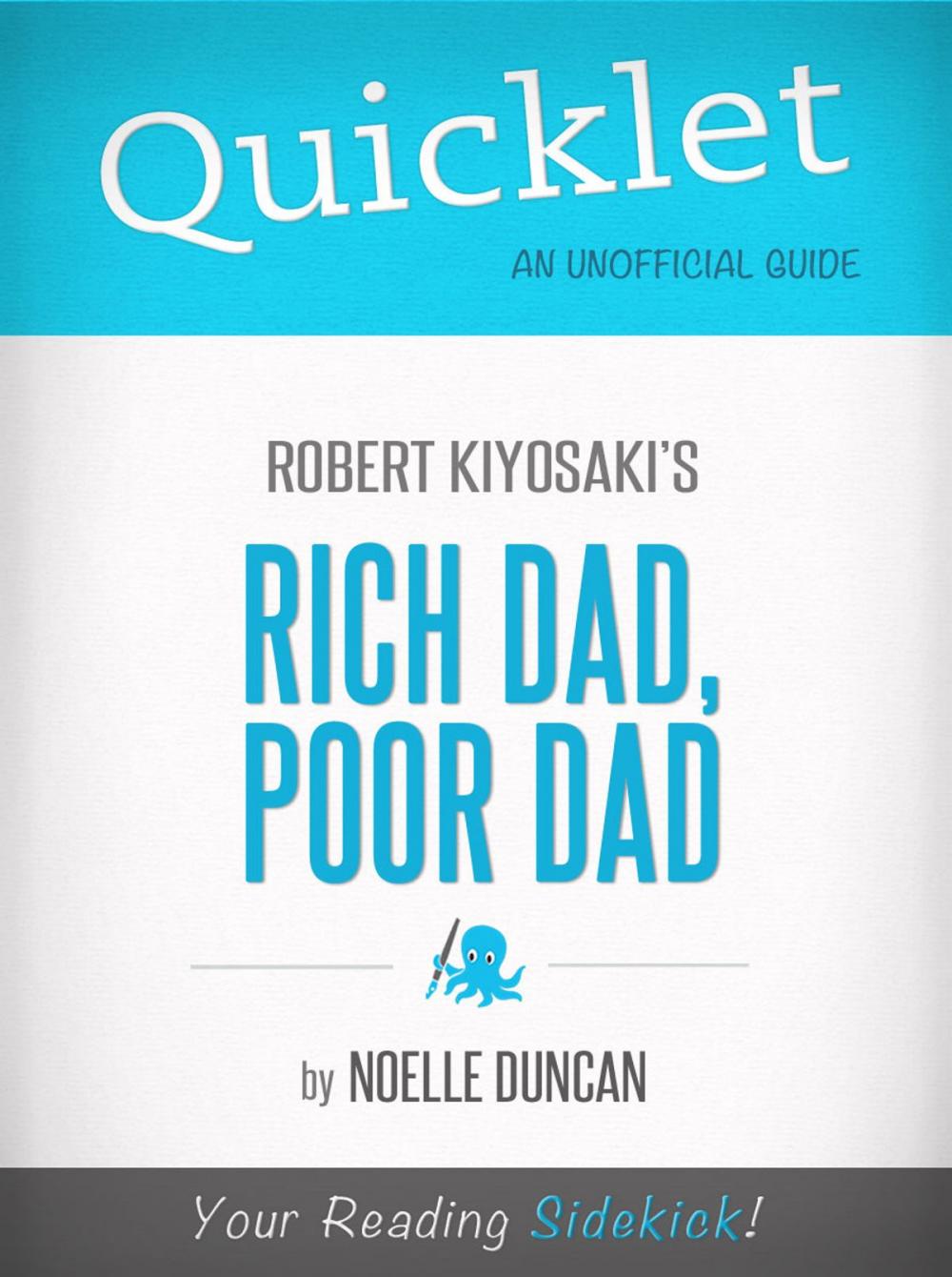 Big bigCover of Quicklet on Rich Dad, Poor Dad by Robert Kiyosaki