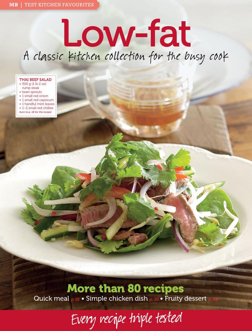 Big bigCover of MB Test Kitchen Favourites: Low-fat