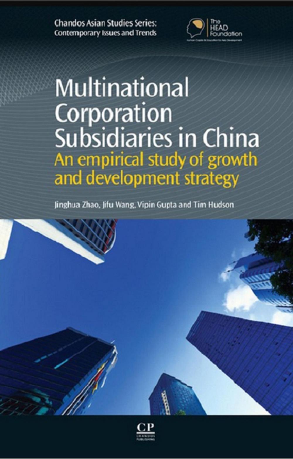 Big bigCover of Multinational Corporation Subsidiaries in China