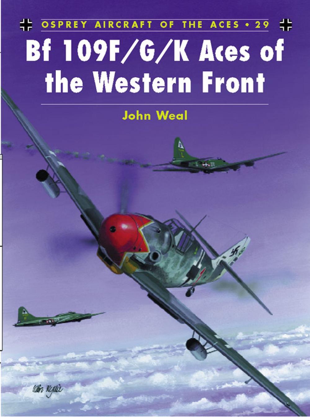 Big bigCover of Bf 109 F/G/K Aces of the Western Front