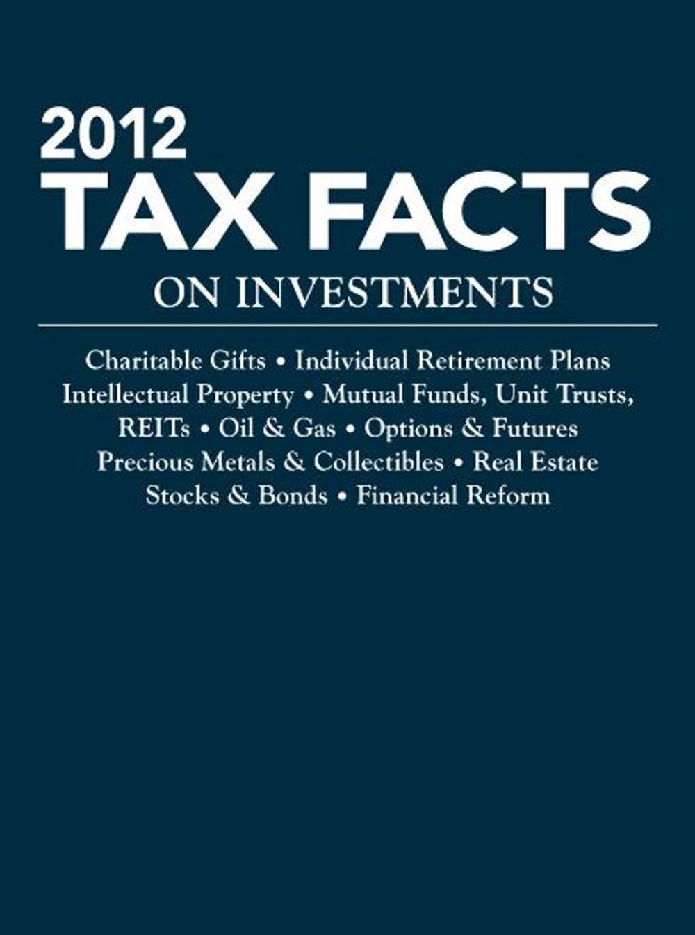 Big bigCover of 2012 Tax Facts on Investments