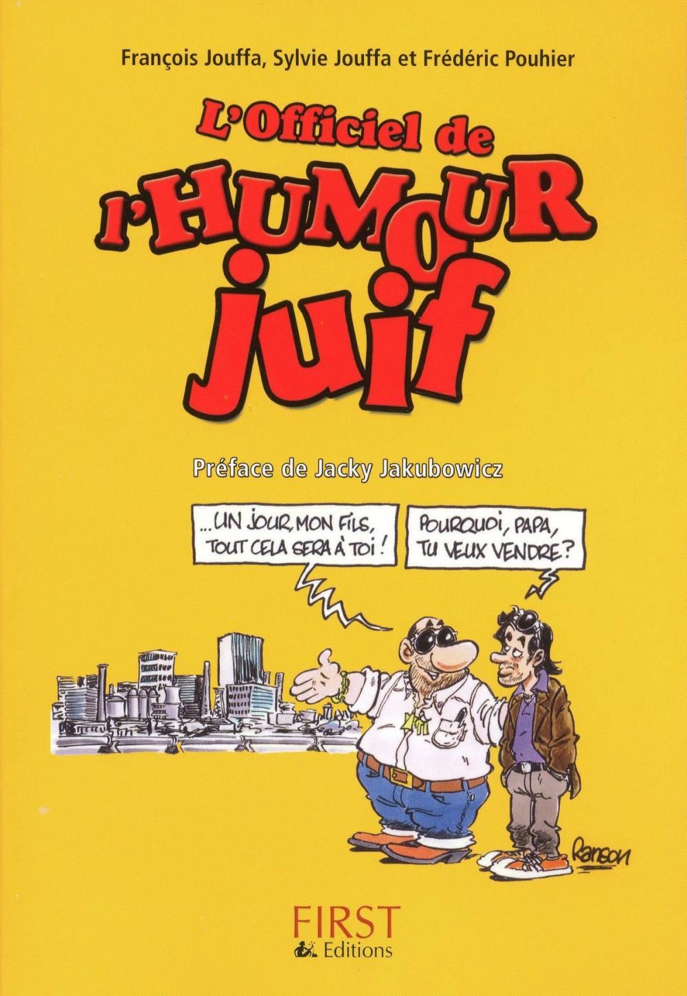 Big bigCover of Officiel de l'humour juif