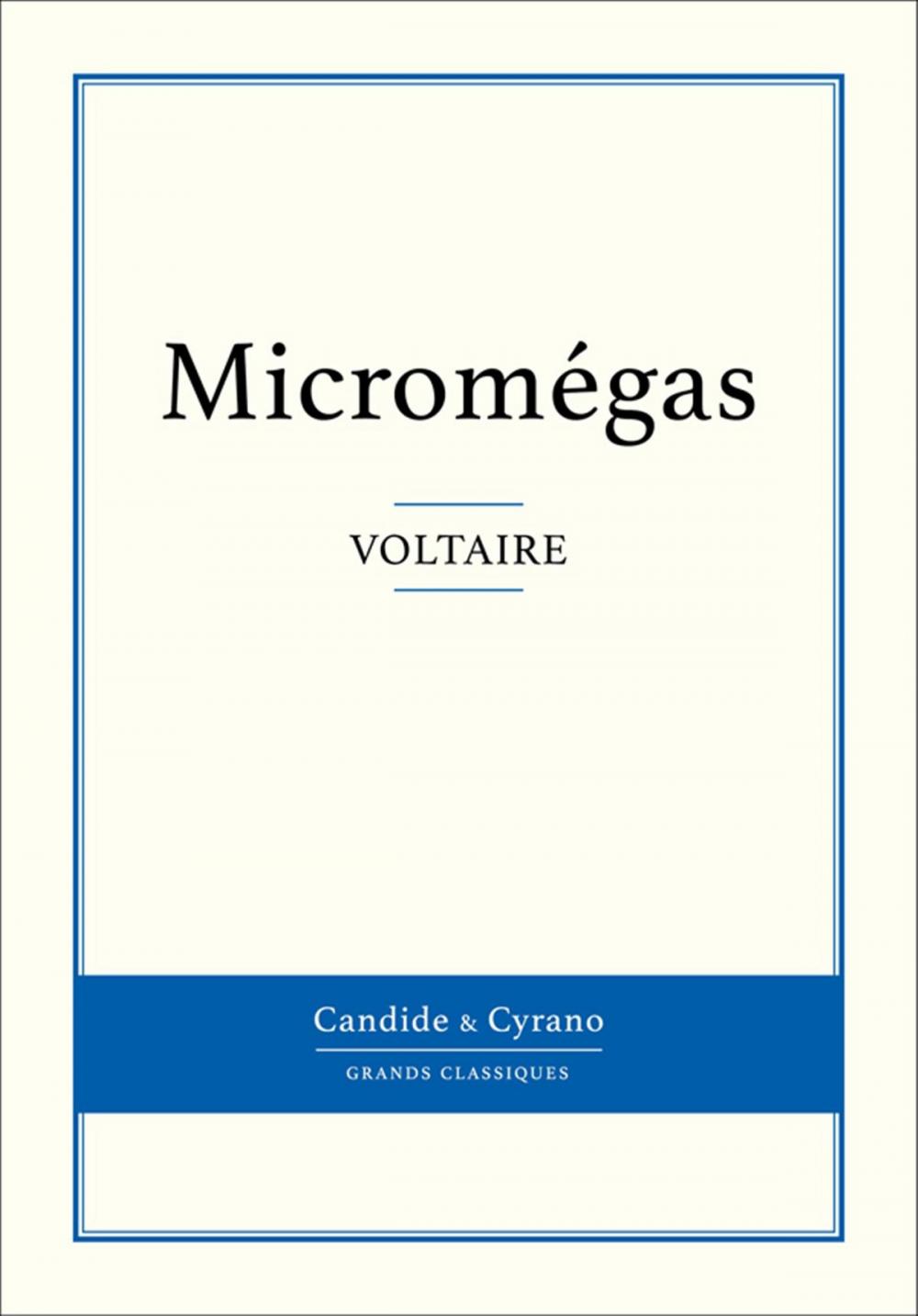 Big bigCover of Micromégas