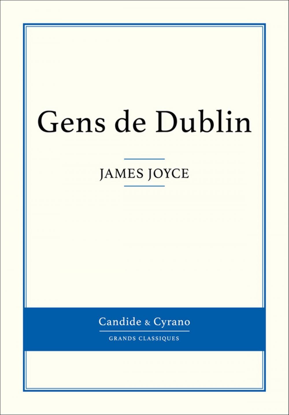 Big bigCover of Gens de Dublin