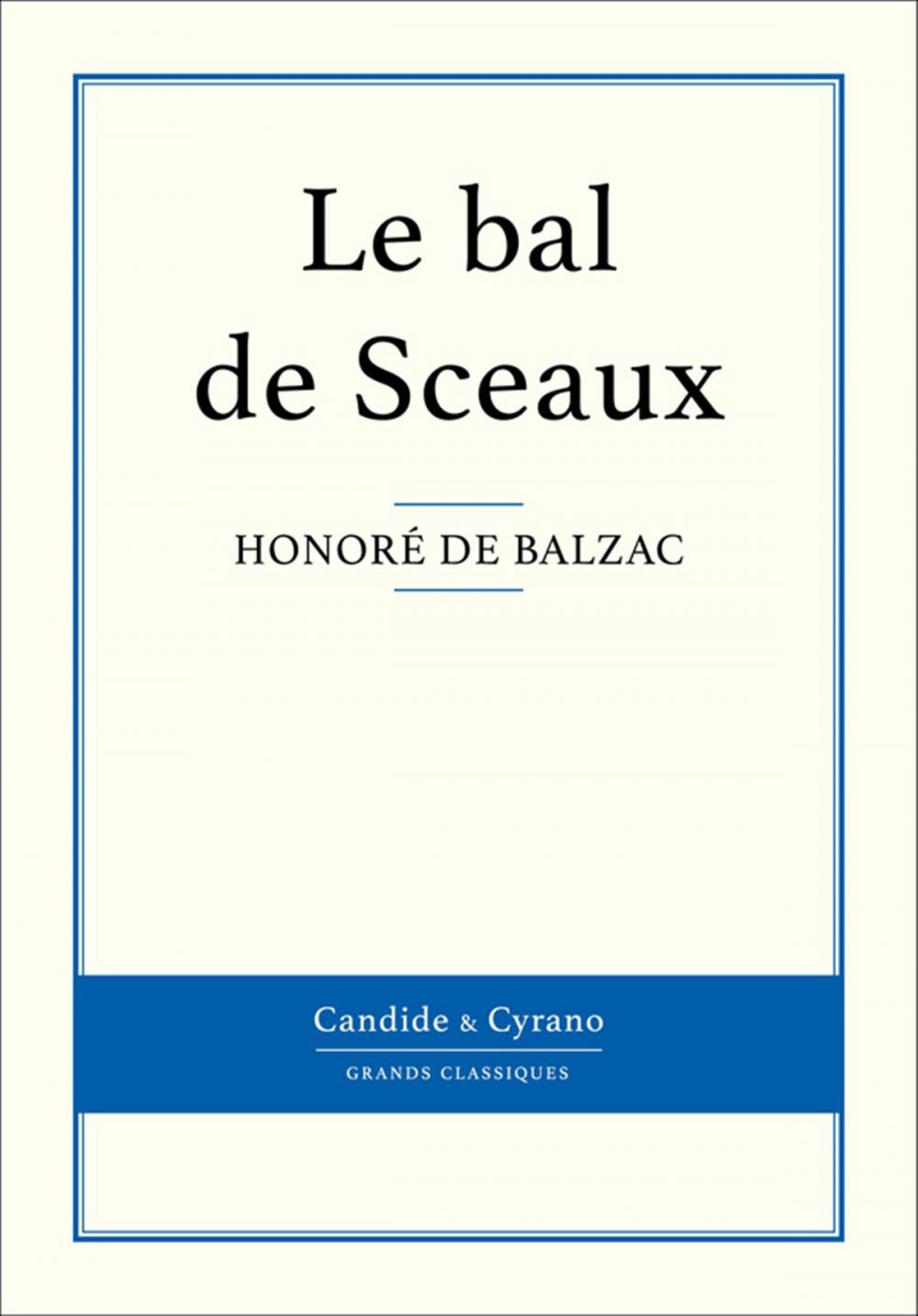 Big bigCover of Le bal de Sceaux