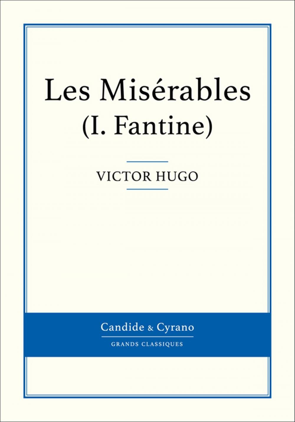 Big bigCover of Les Misérables I - Fantine