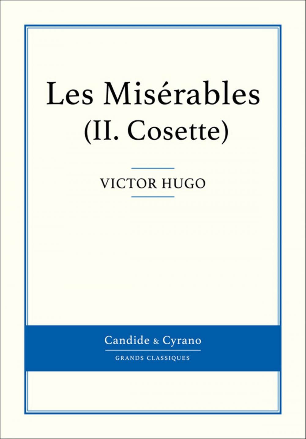 Big bigCover of Les Misérables II - Cosette