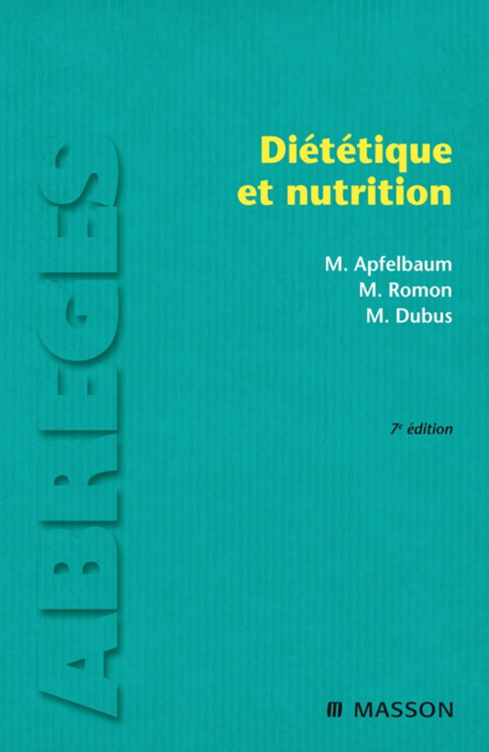 Big bigCover of Diététique et nutrition