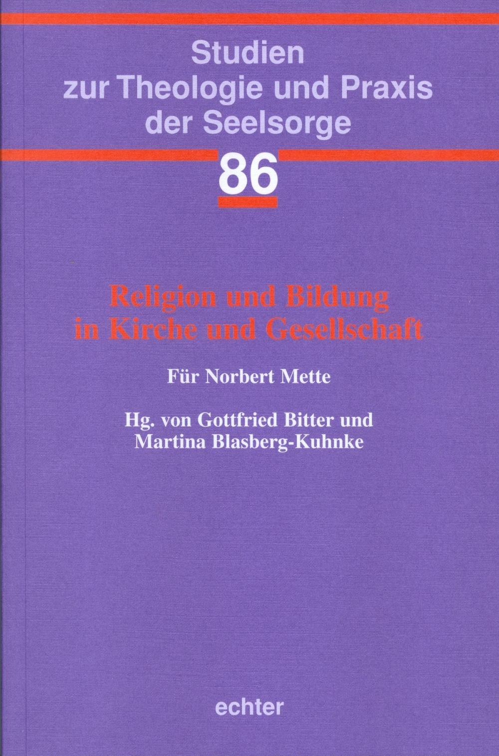 Big bigCover of Religion und Bildung in Kirche und Gesellschaft