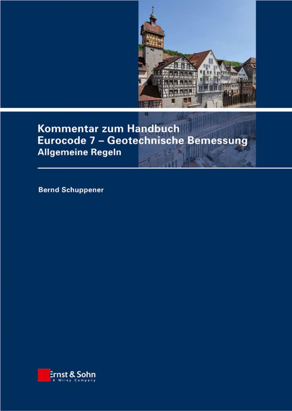 Big bigCover of Kommentar zum Handbuch Eurocode 7 - Geotechnische Bemessung